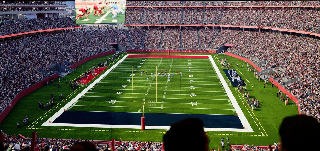 Levi's Stadium - Section Resort Suite 41 Seat View