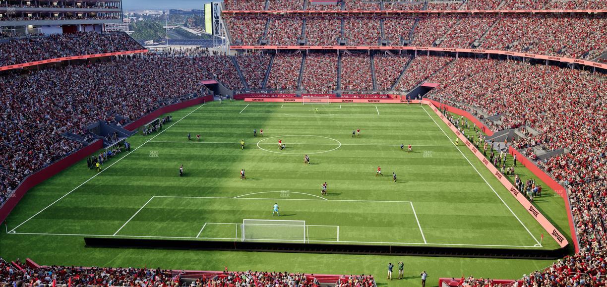 Levi's Stadium - Section Resort Suite 41 Seat View