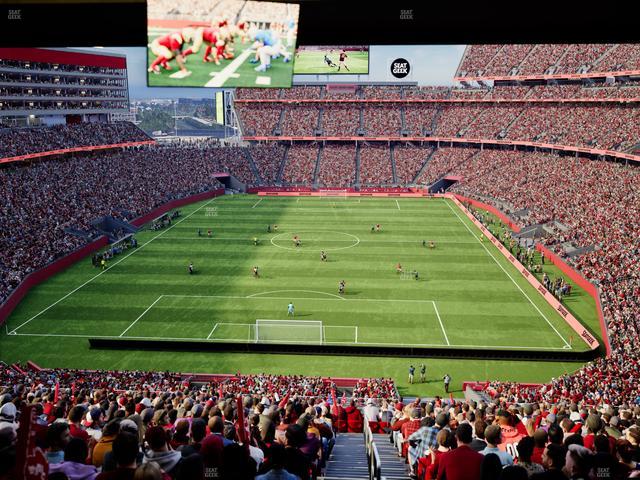 Levi's Stadium - Section Resort Suite 41 Seat View