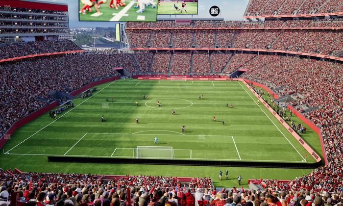 Levi's Stadium - Section Resort Suite 41 Seat View