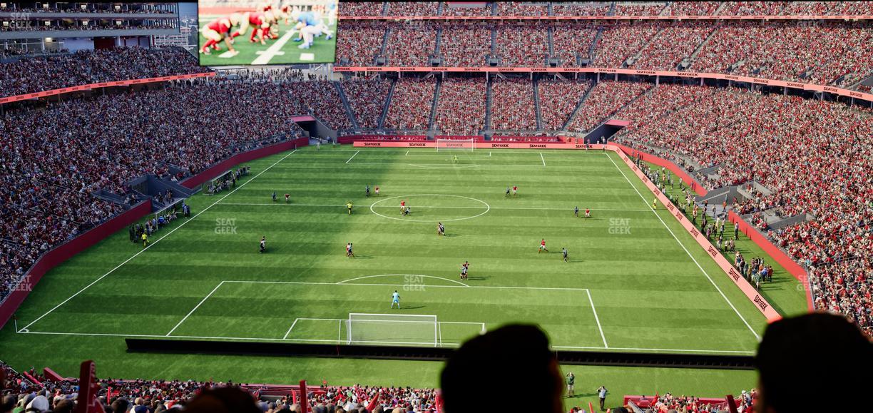 Levi's Stadium - Section Resort Suite 41 Seat View