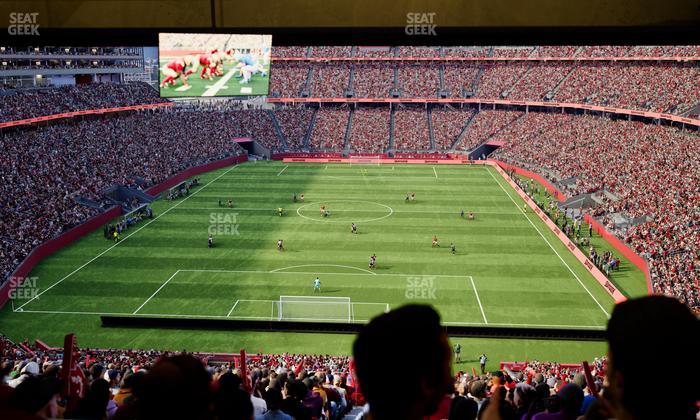 Levi's Stadium - Section Resort Suite 41 Seat View