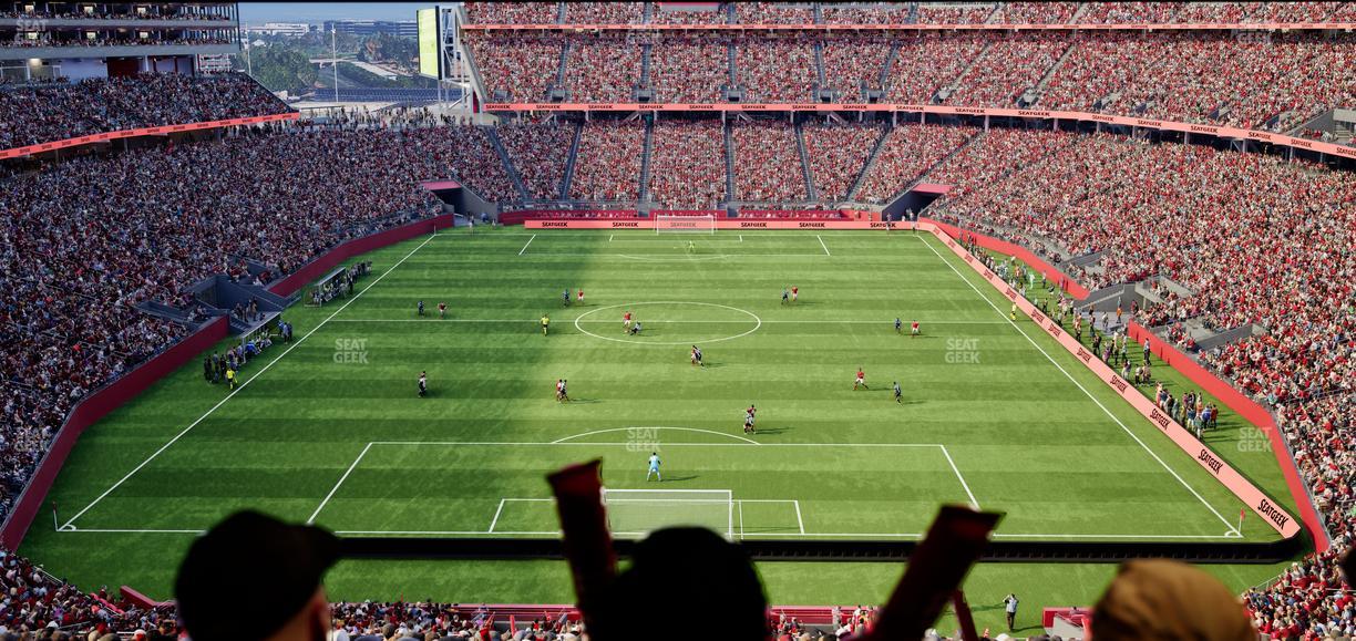 Levi's Stadium - Section Resort Suite 42 Seat View