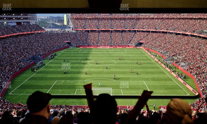 Levi's Stadium - Section Resort Suite 42 Seat View