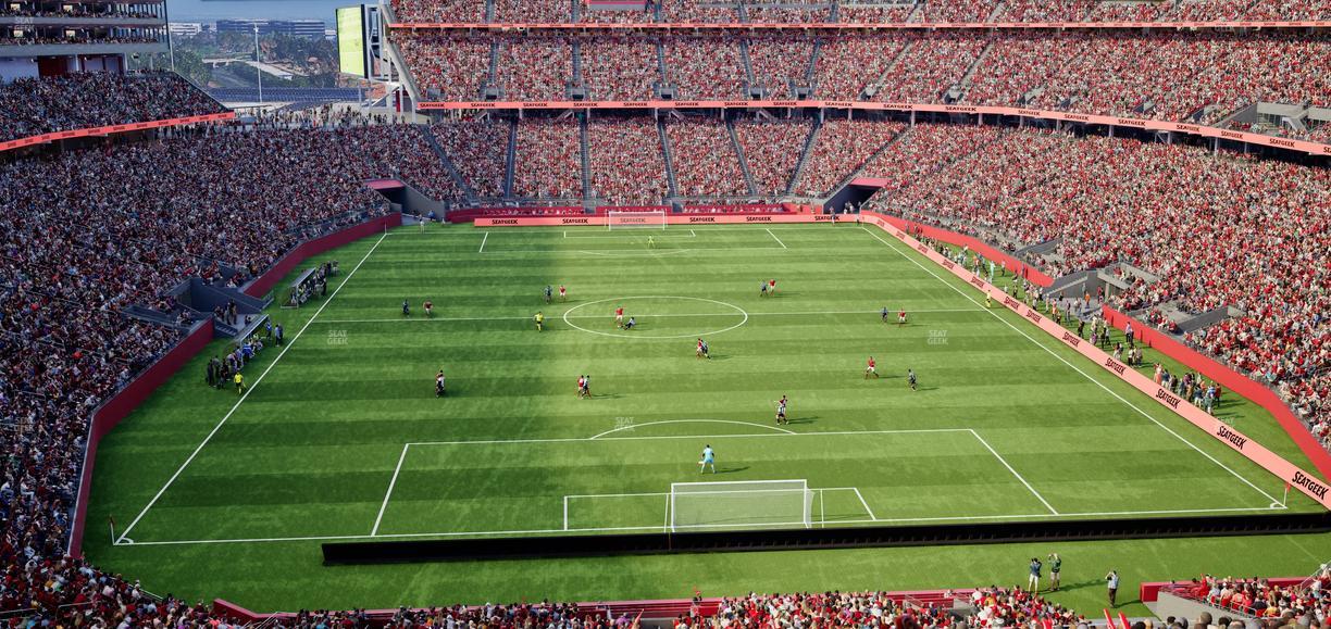 Levi's Stadium - Section Resort Suite 42 Seat View