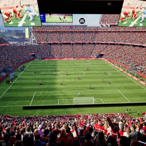 Levi's Stadium - Section Resort Suite 42 Seat View