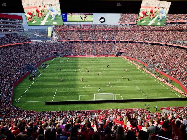 Levi's Stadium - Section Resort Suite 42 Seat View