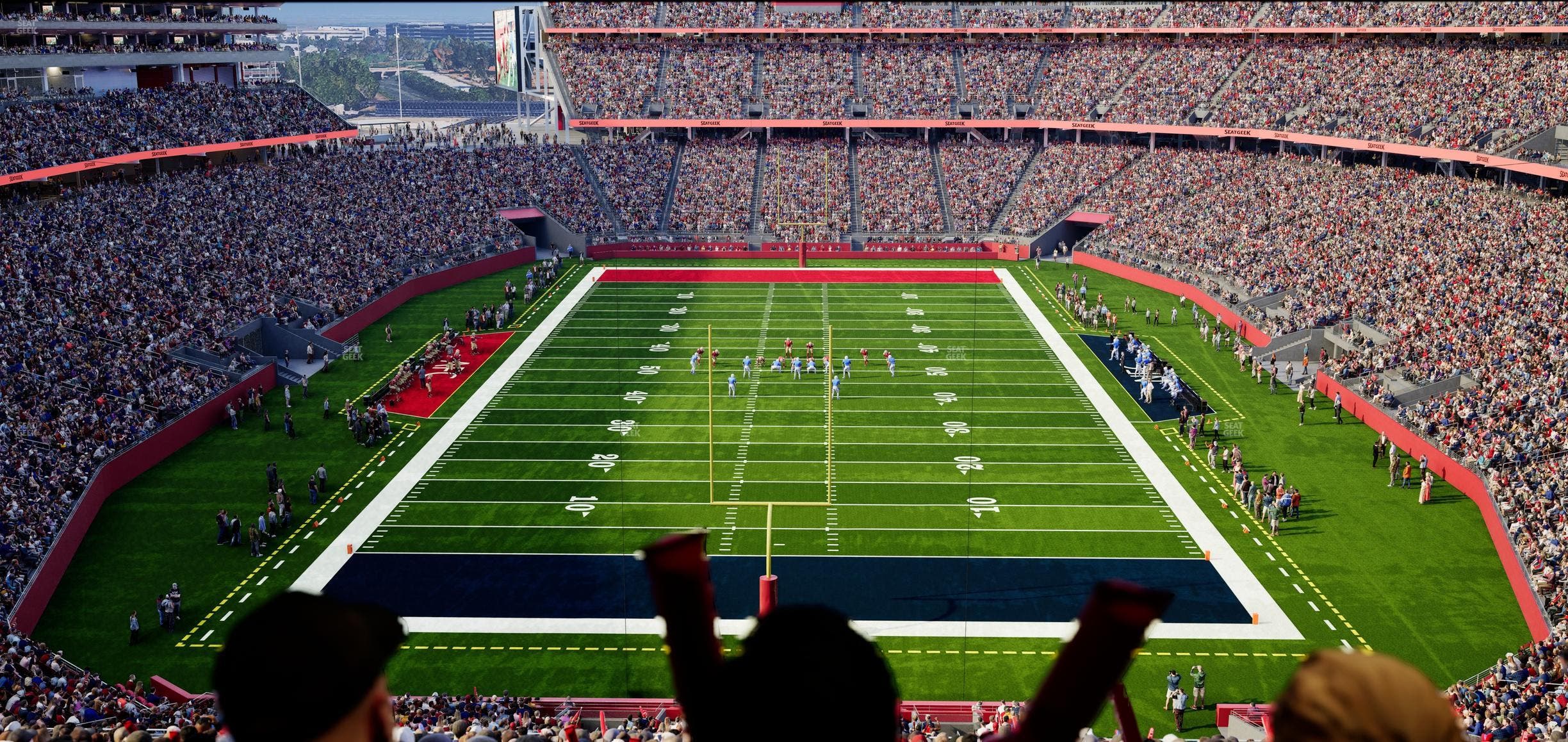 Levi's Stadium - Section Resort Suite 42 Seat View