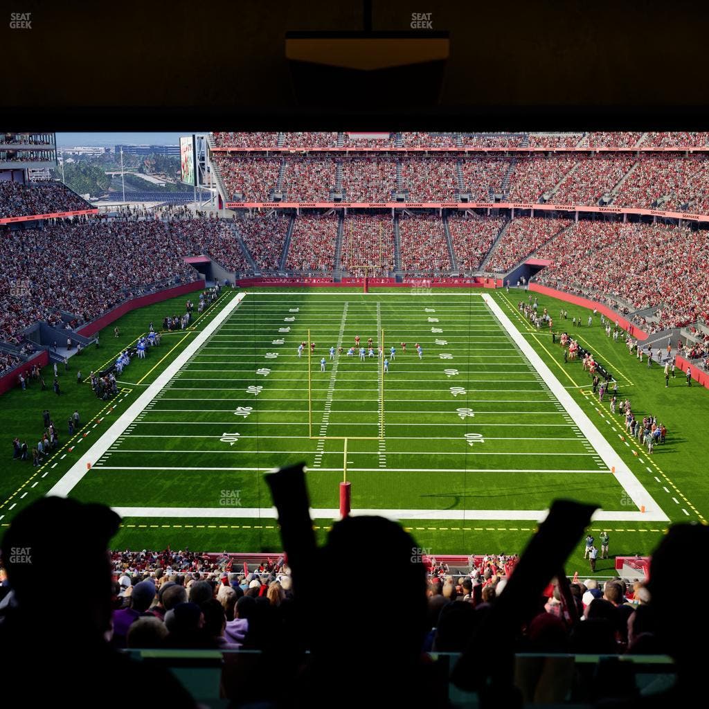 Levi's Stadium - Section Resort Suite 42 Seat View