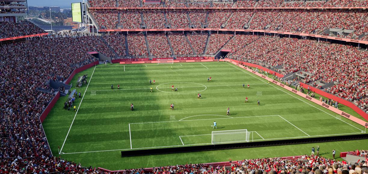 Levi's Stadium - Section Resort Suite 43 Seat View