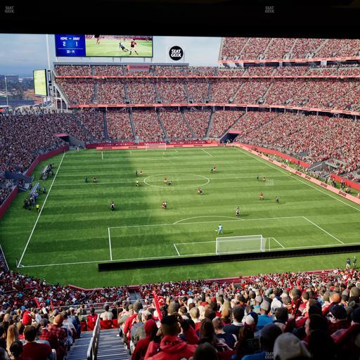 Levi's Stadium - Section Resort Suite 43 Seat View