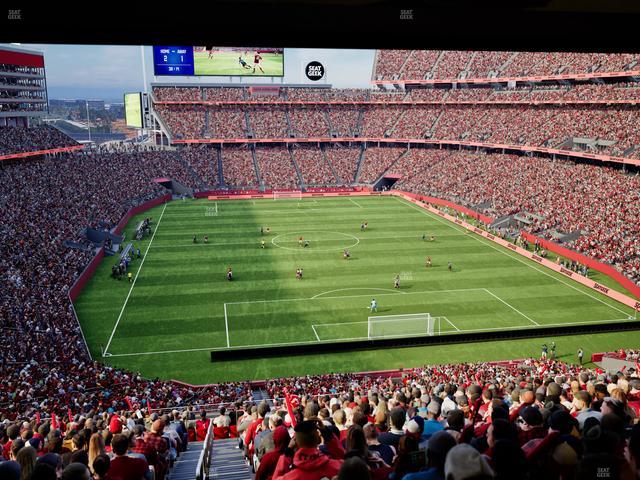 Levi's Stadium - Section Resort Suite 43 Seat View