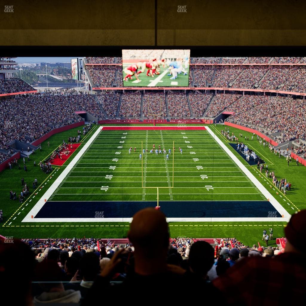 Levi's Stadium - Section Resort Suite 43 Seat View