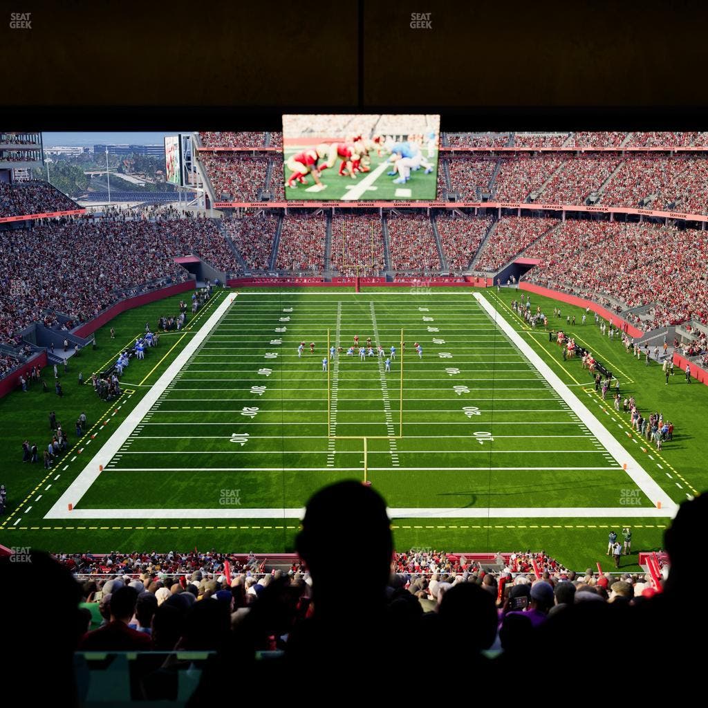 Levi's Stadium - Section Resort Suite 43 Seat View