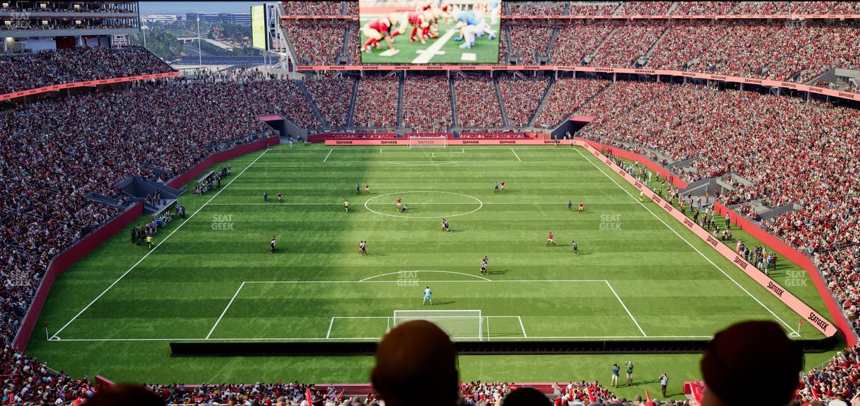 Levi's Stadium - Section Resort Suite 43 Seat View