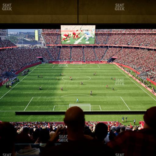 Levi's Stadium - Section Resort Suite 43 Seat View