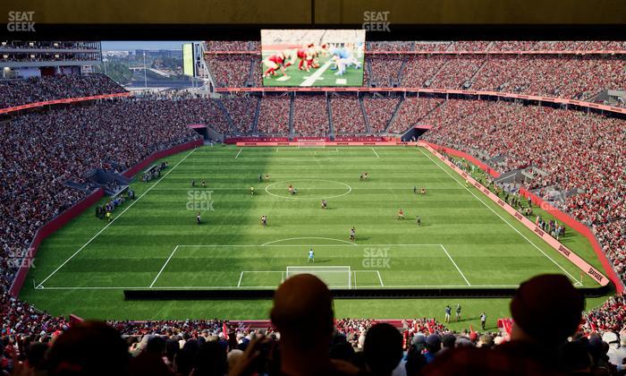 Levi's Stadium - Section Resort Suite 43 Seat View