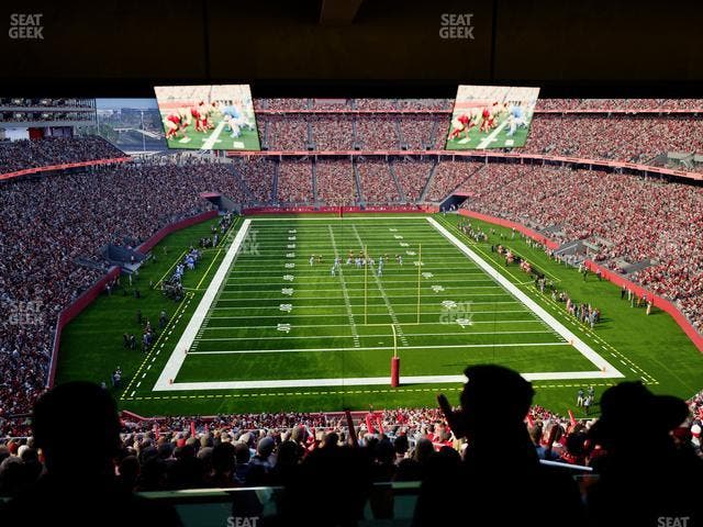 Levi's Stadium - Section Resort Suite 44 Seat View Levi's Stadium - Section Resort Suite 44 Seat View