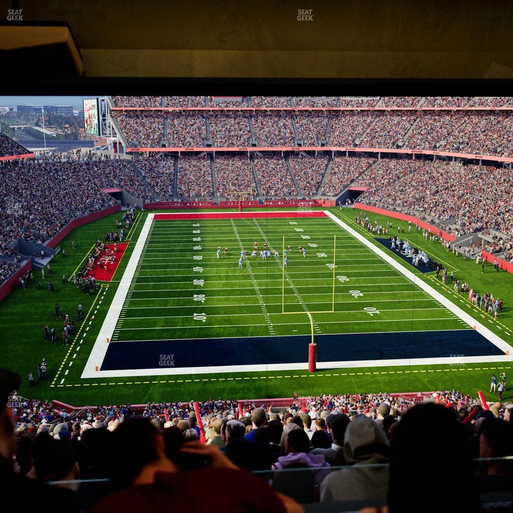 Levi's Stadium - Section Resort Suite 45 Seat View