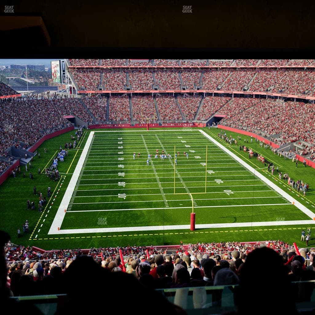Levi's Stadium - Section Resort Suite 45 Seat View
