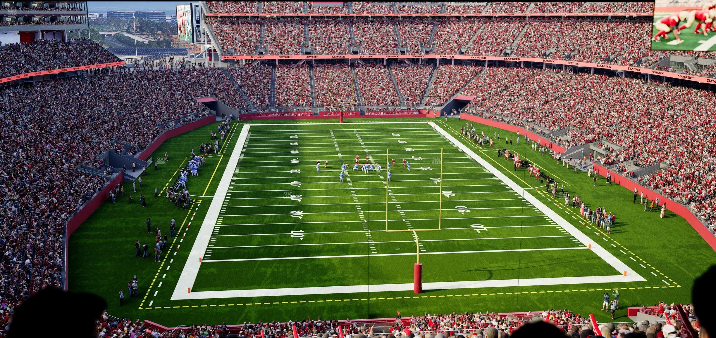 Levi's Stadium - Section Resort Suite 45 Seat View