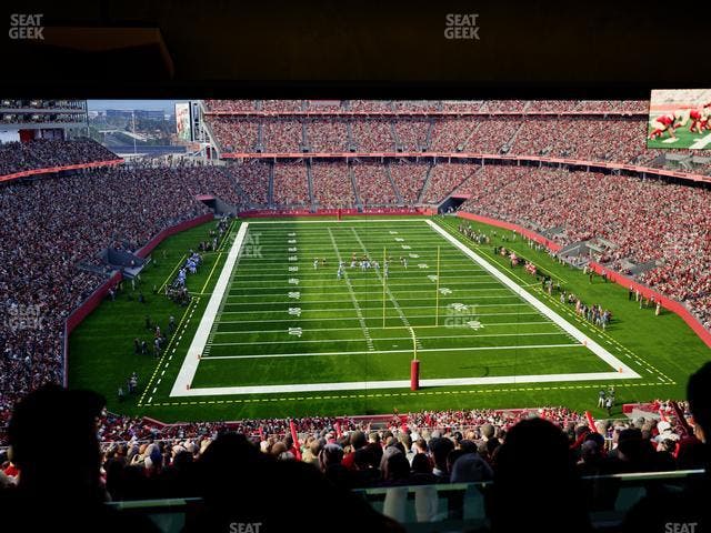 Levi's Stadium - Section Resort Suite 45 Seat View Levi's Stadium - Section Resort Suite 45 Seat View