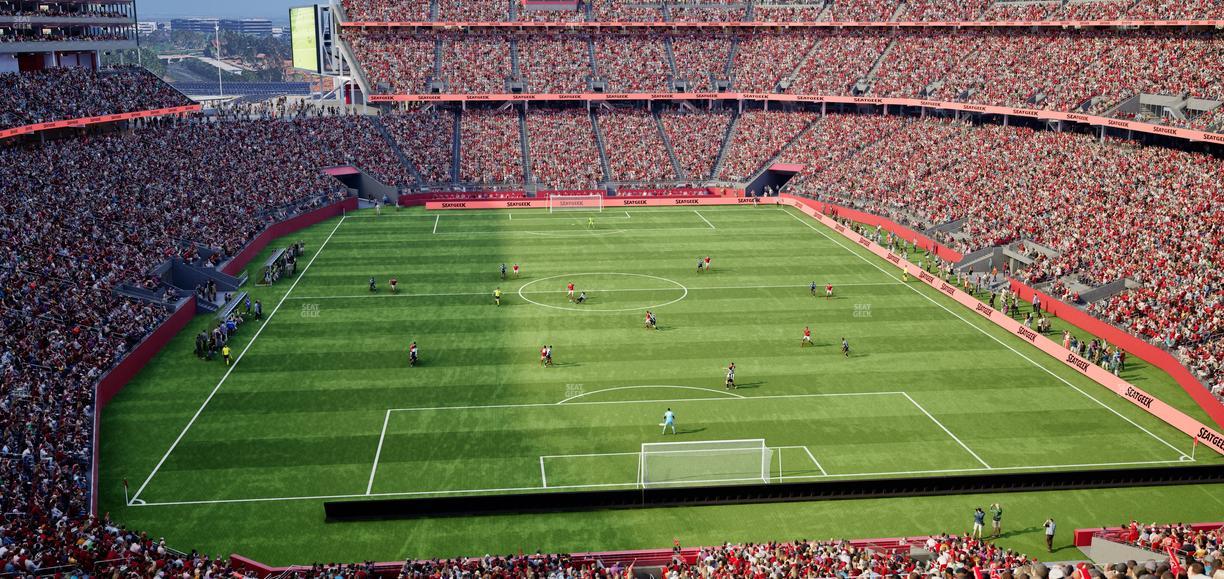 Levi's Stadium - Section Resort Suite 45 Seat View