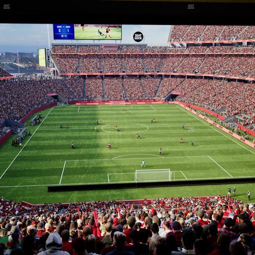 Levi's Stadium - Section Resort Suite 45 Seat View