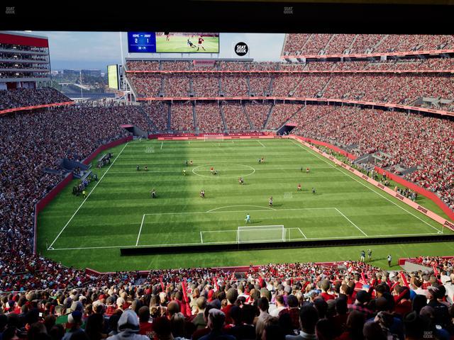 Levi's Stadium - Section Resort Suite 45 Seat View