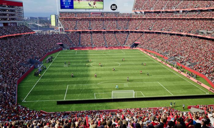 Levi's Stadium - Section Resort Suite 45 Seat View