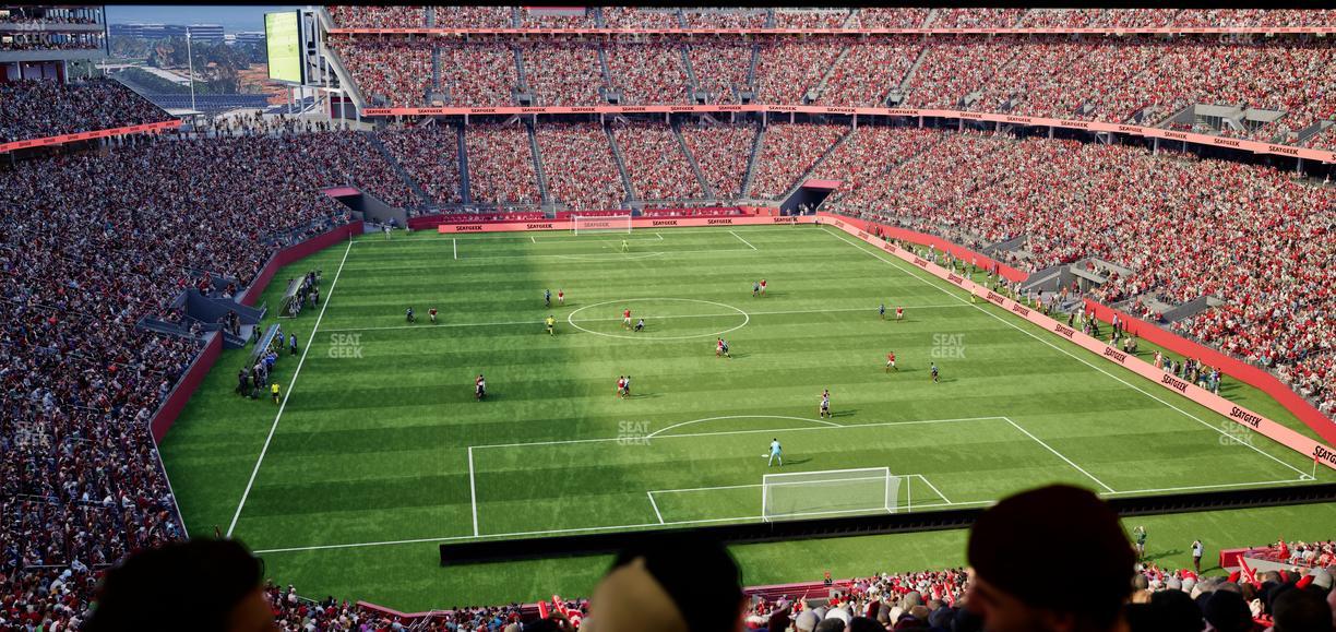 Levi's Stadium - Section Resort Suite 46 Seat View