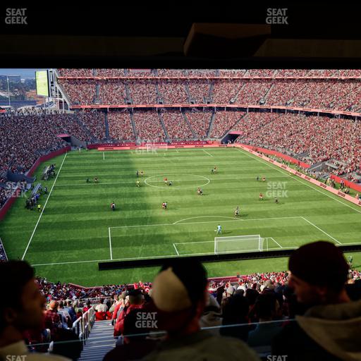 Levi's Stadium - Section Resort Suite 46 Seat View