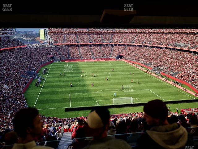 Levi's Stadium - Section Resort Suite 46 Seat View Levi's Stadium - Section Resort Suite 46 Seat View