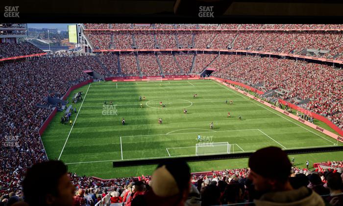 Levi's Stadium - Section Resort Suite 46 Seat View