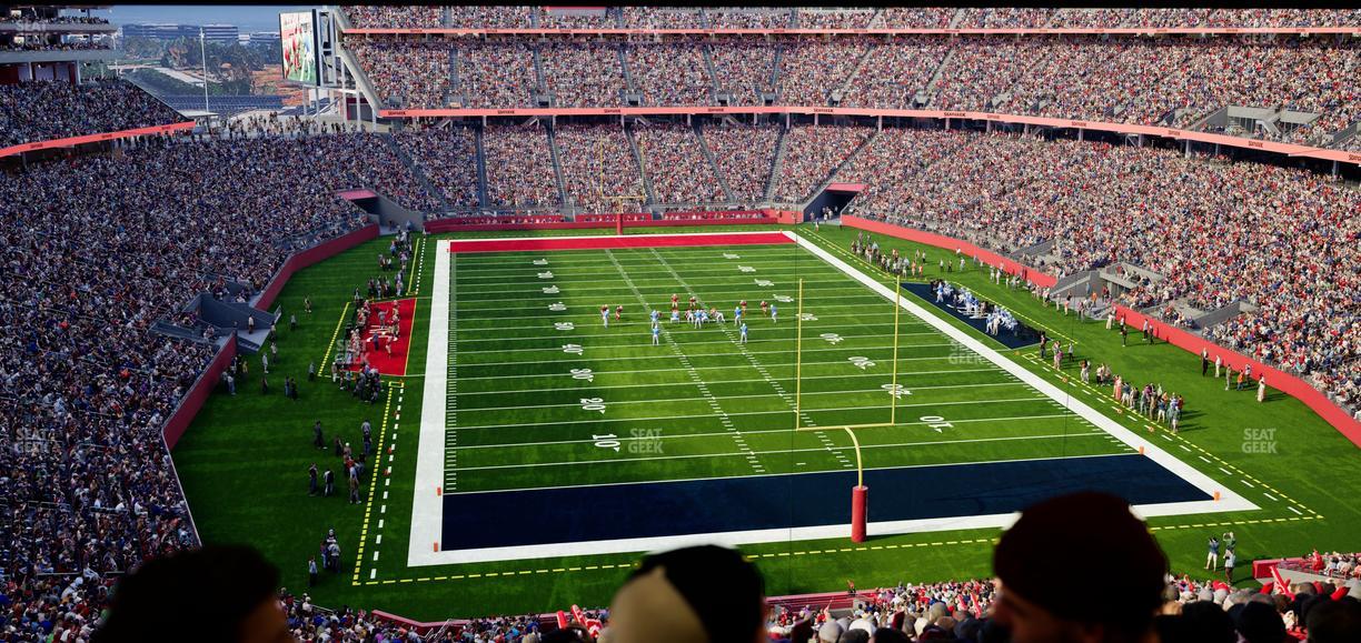 Levi's Stadium - Section Resort Suite 46 Seat View