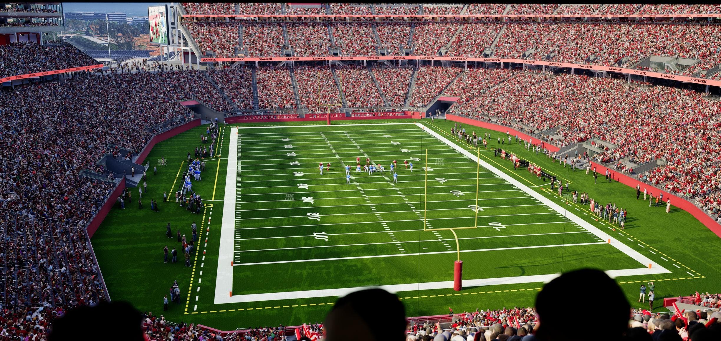 Levi's Stadium - Section Resort Suite 46 Seat View