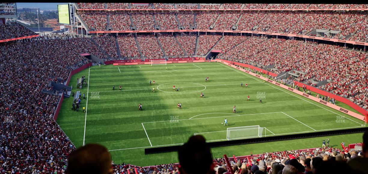 Levi's Stadium - Section Resort Suite 48 Seat View