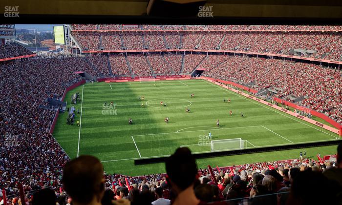 Levi's Stadium - Section Resort Suite 48 Seat View