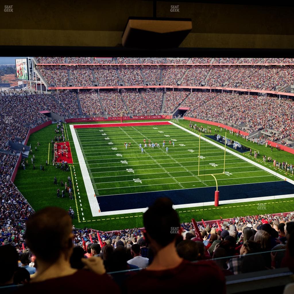 Levi's Stadium - Section Resort Suite 48 Seat View