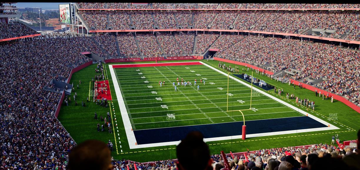 Levi's Stadium - Section Resort Suite 48 Seat View