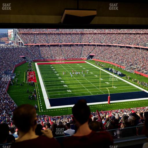 Levi's Stadium - Section Resort Suite 48 Seat View