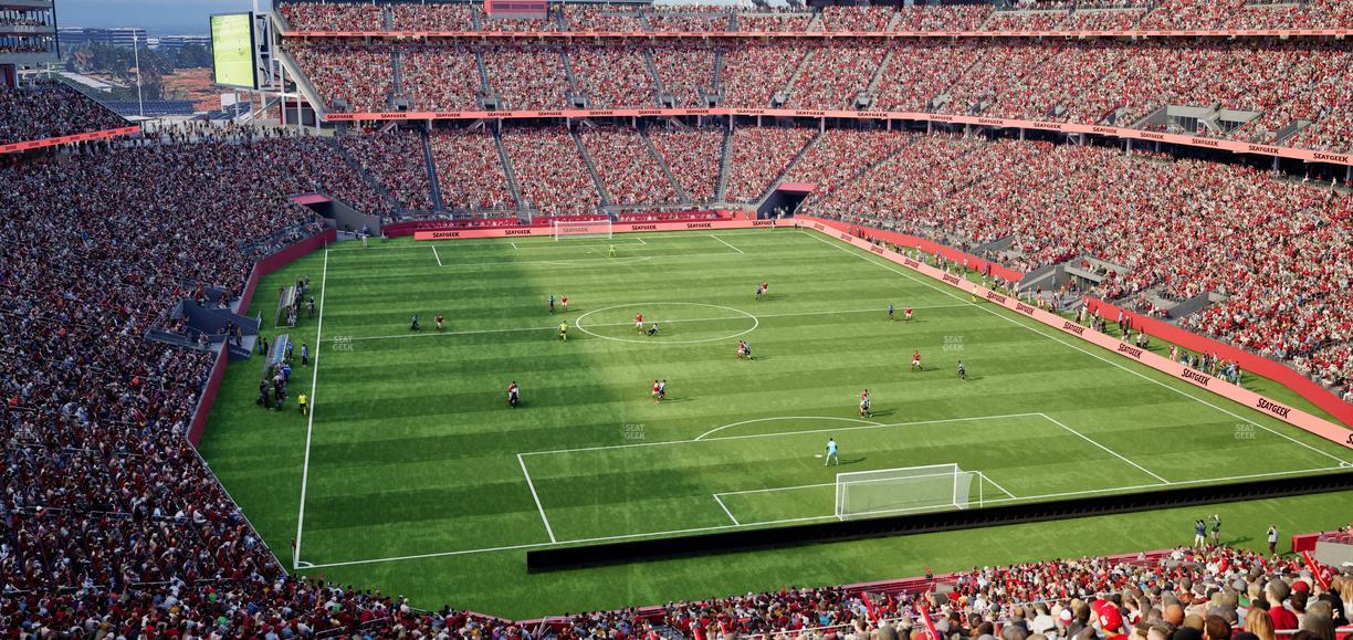 Levi's Stadium - Section Resort Suite 48 Seat View