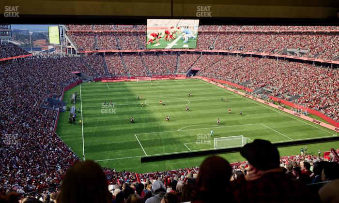 Levi's Stadium - Section Resort Suite 49 Seat View