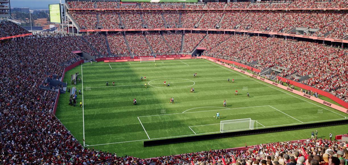 Levi's Stadium - Section Resort Suite 49 Seat View