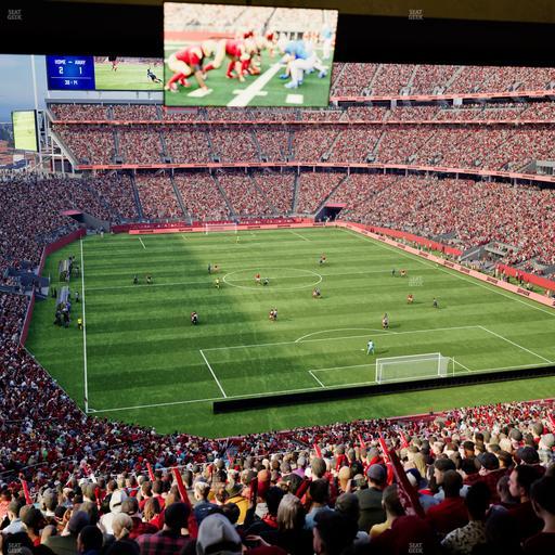 Levi's Stadium - Section Resort Suite 49 Seat View