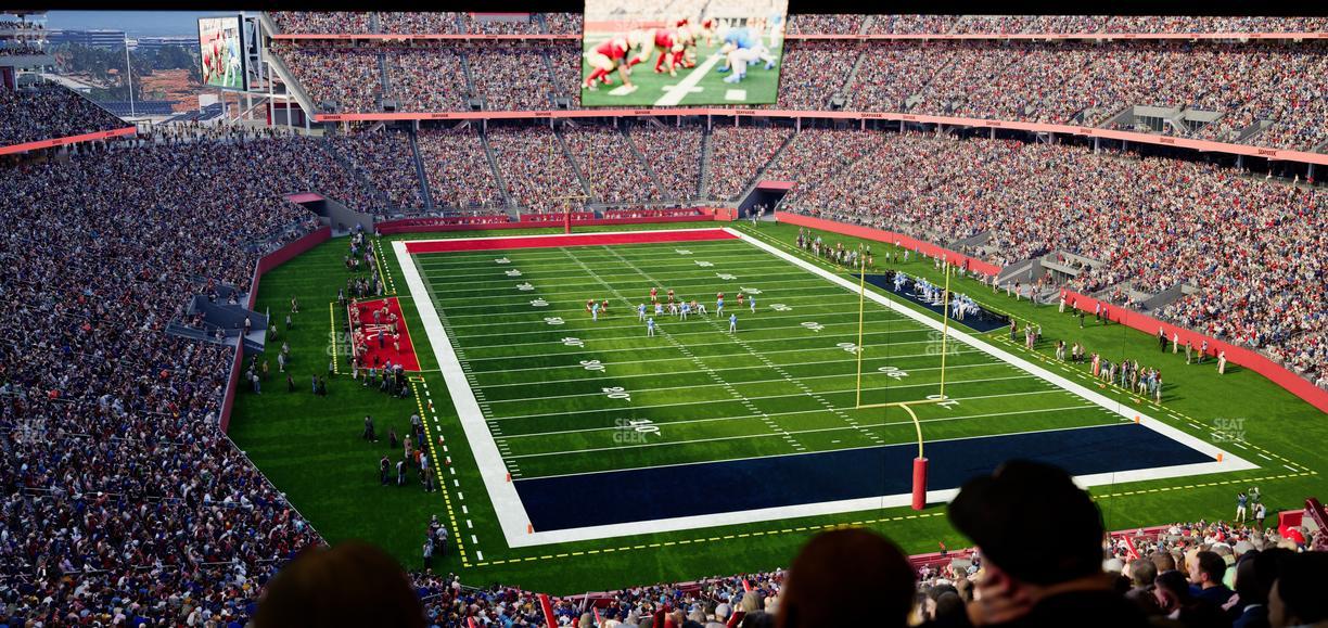 Levi's Stadium - Section Resort Suite 49 Seat View
