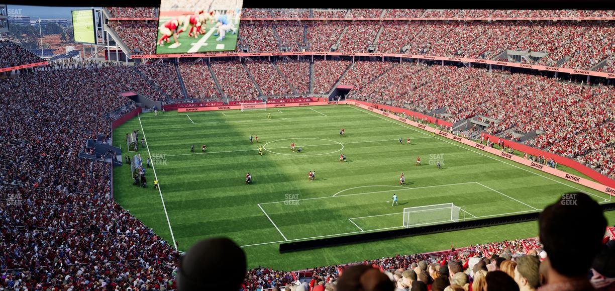 Levi's Stadium - Section Resort Suite 50 Seat View