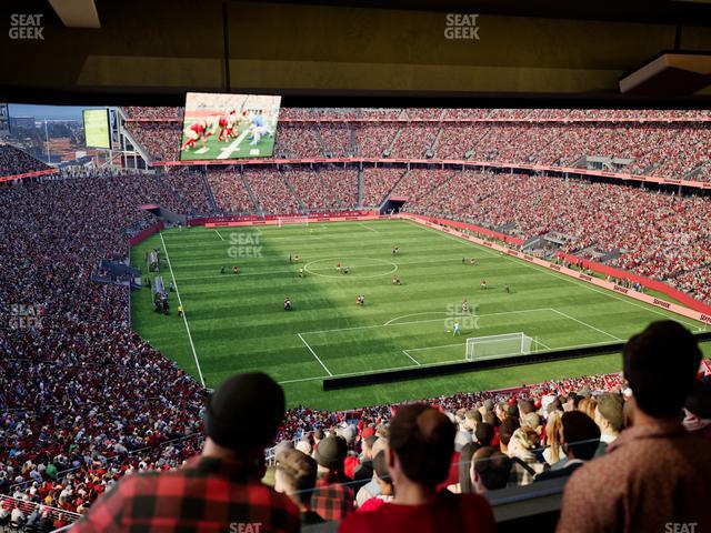 Levi's Stadium - Section Resort Suite 50 Seat View Levi's Stadium - Section Resort Suite 50 Seat View