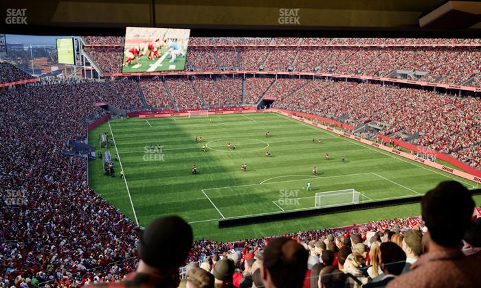 Levi's Stadium - Section Resort Suite 50 Seat View