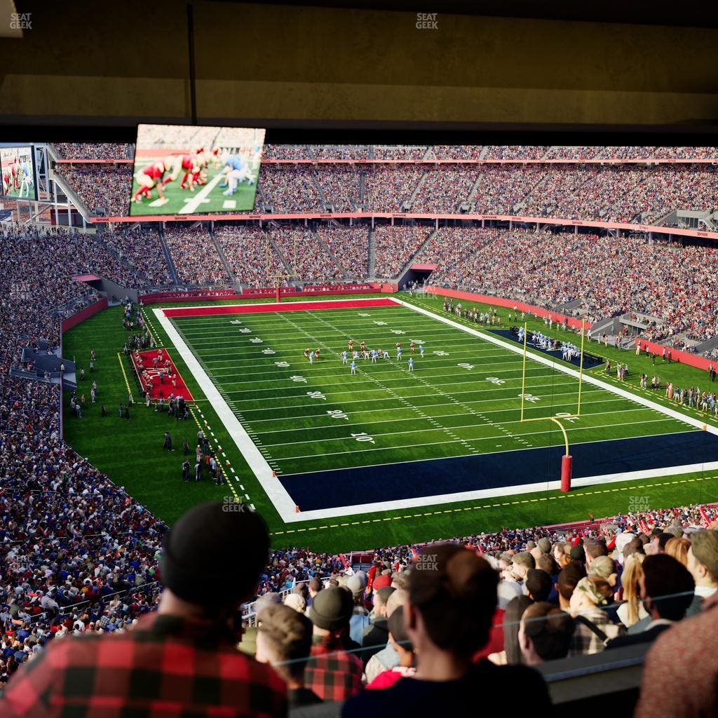 Levi's Stadium - Section Resort Suite 50 Seat View